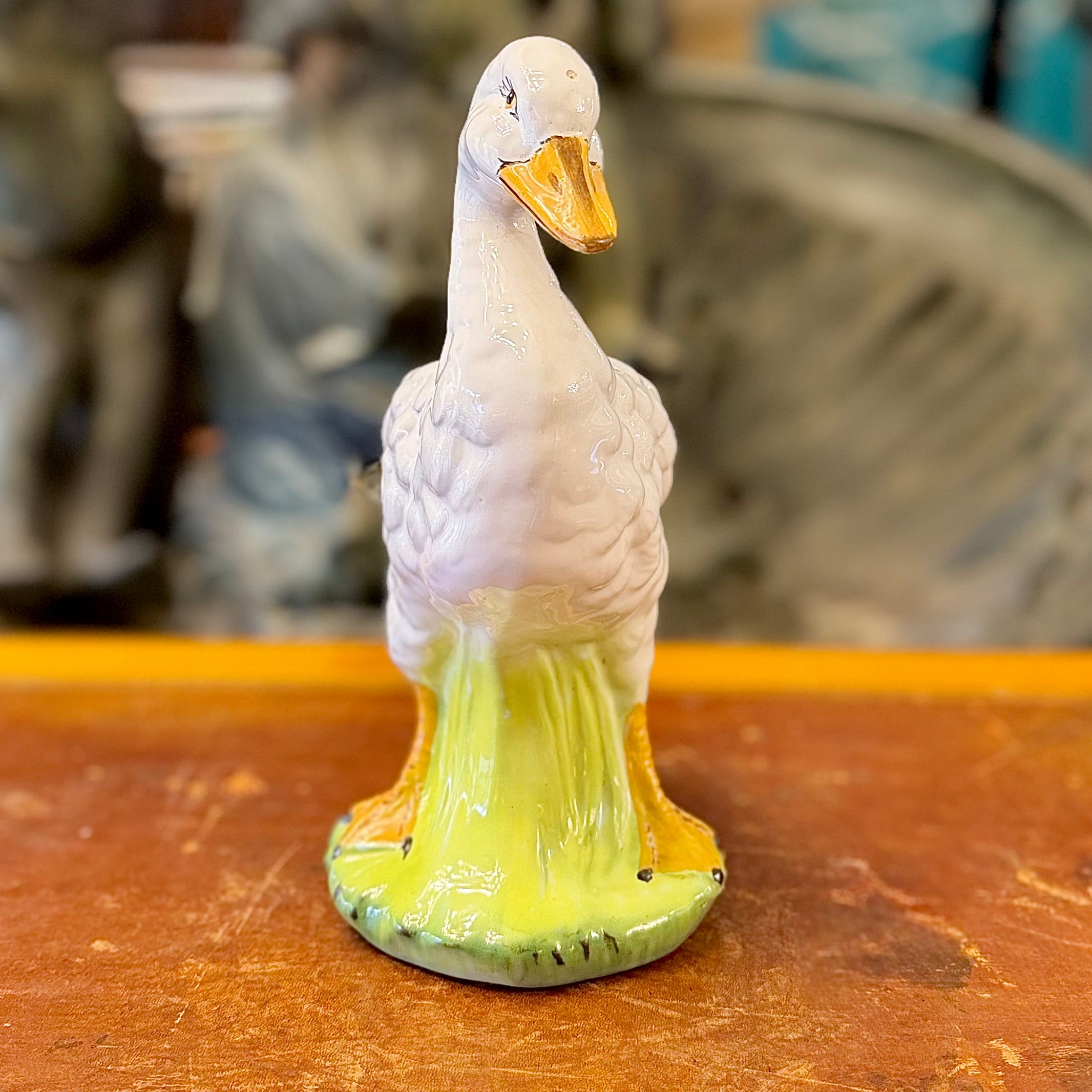 Pato de porcelana diseño italiano. Italia SXX