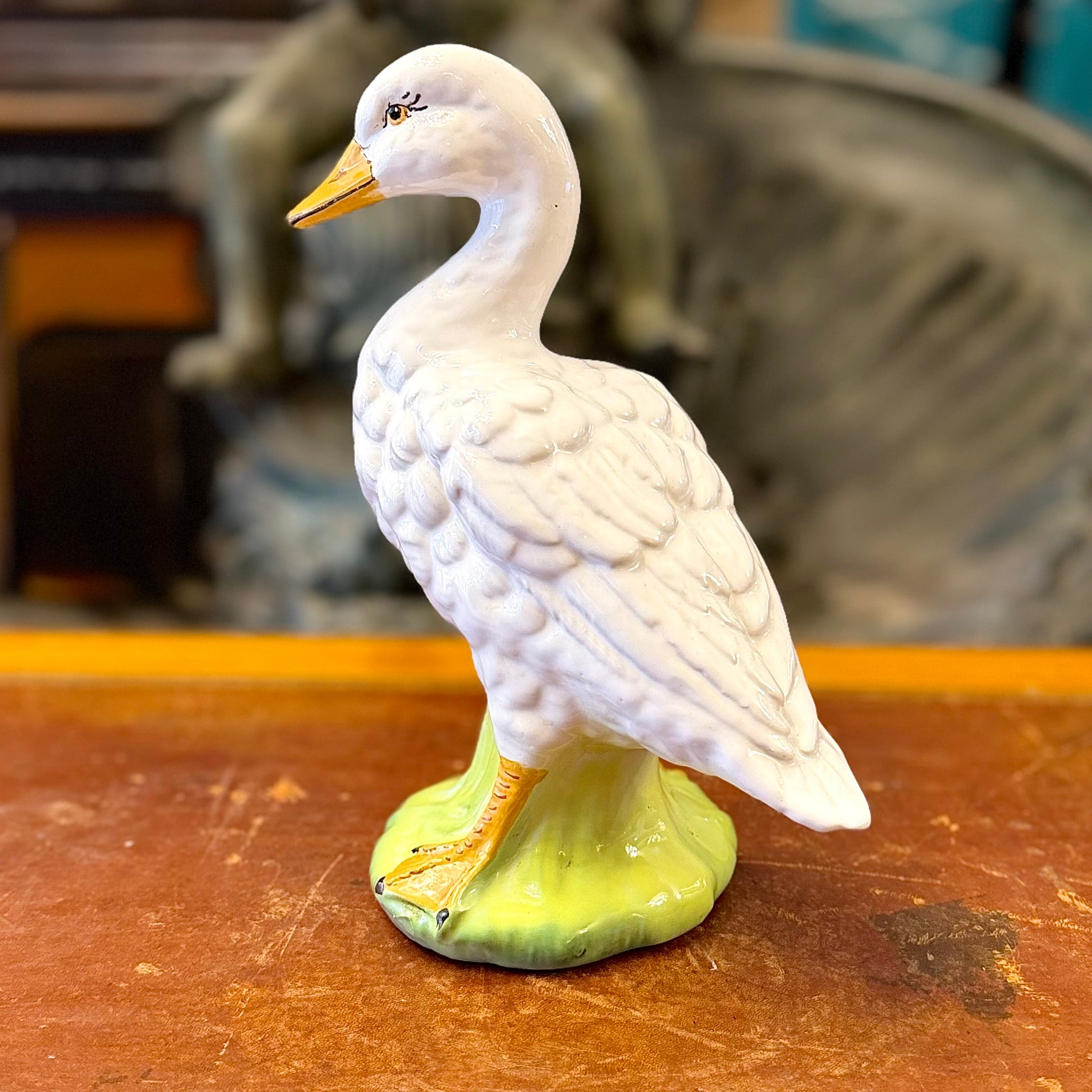 Pato de porcelana diseño italiano. Italia SXX