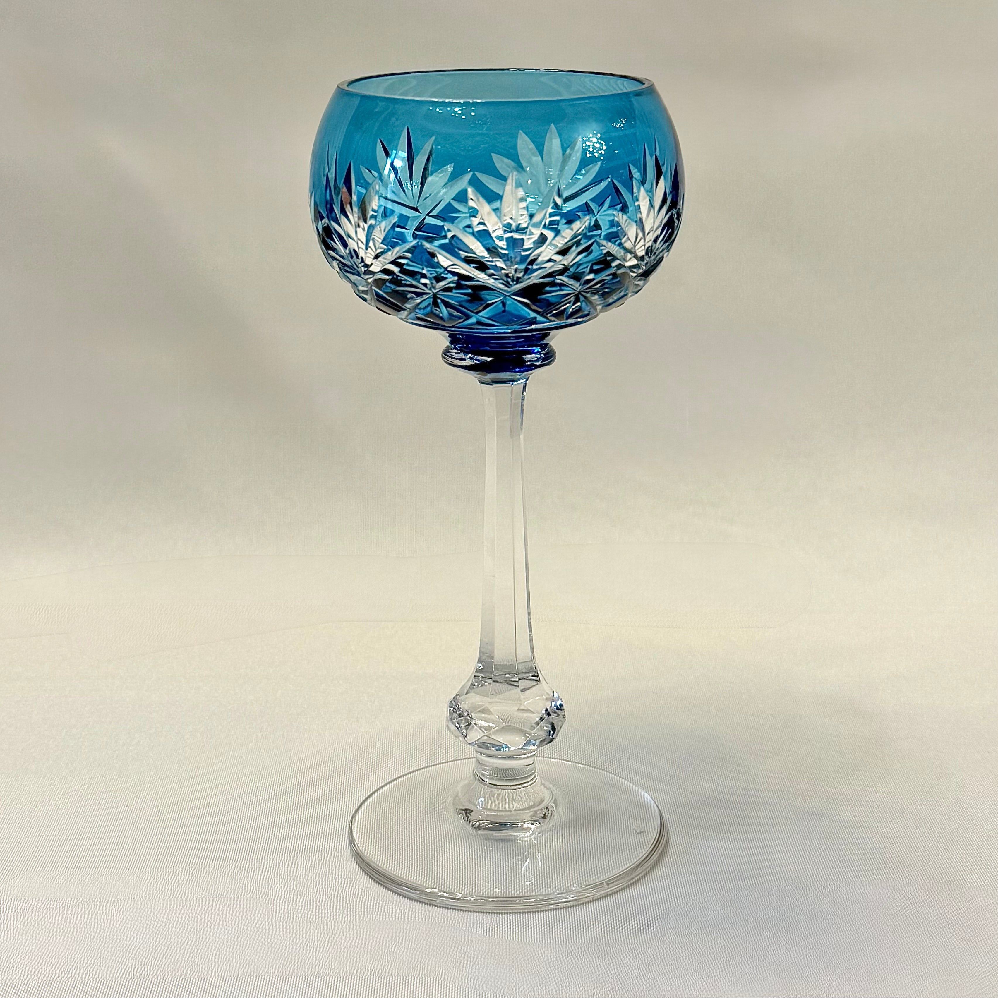 Juego de doce copas Saint-Louis modelo Riesling. Francia SXX