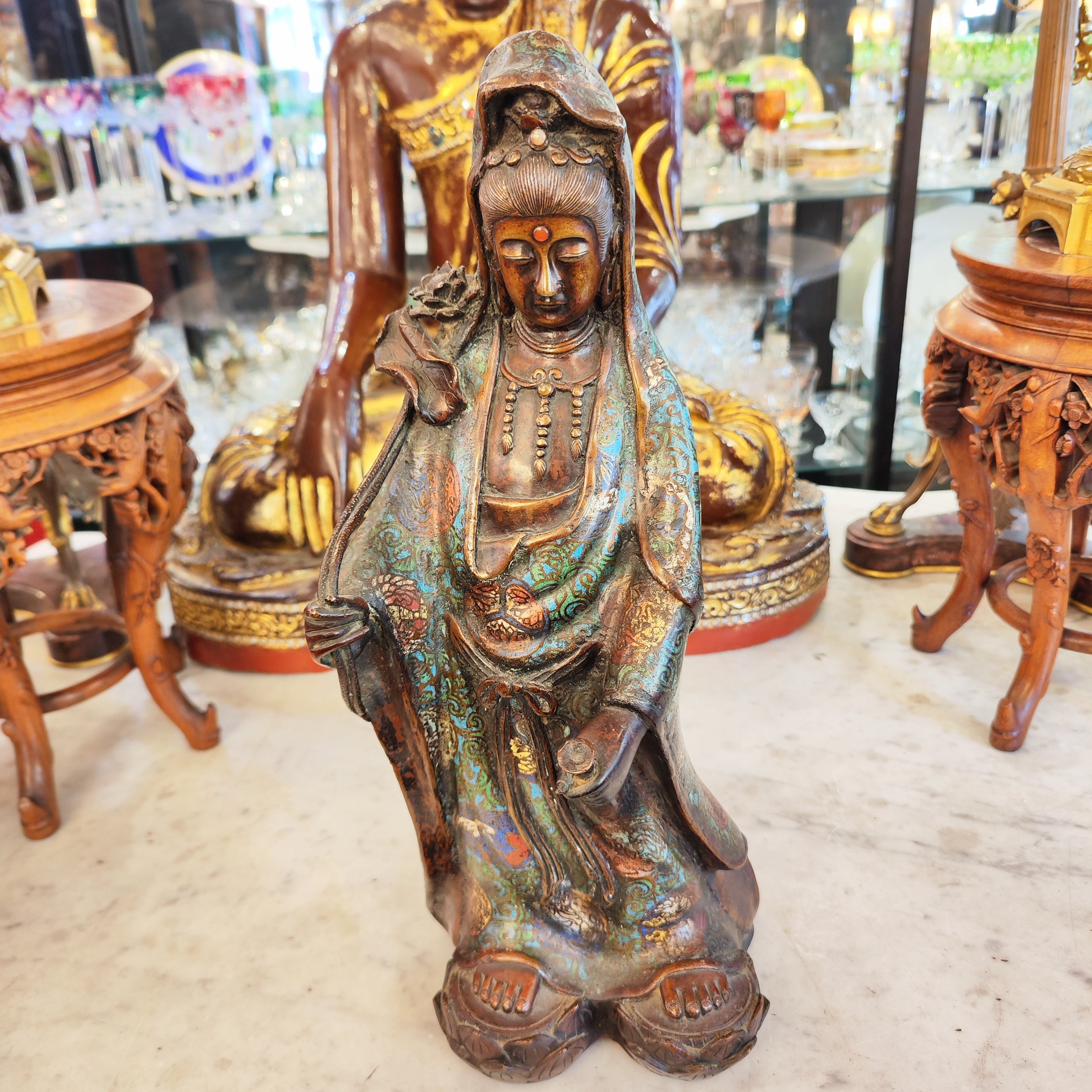 Figura cloissone japones Época Meiji periodo EDO. Japón SXIX