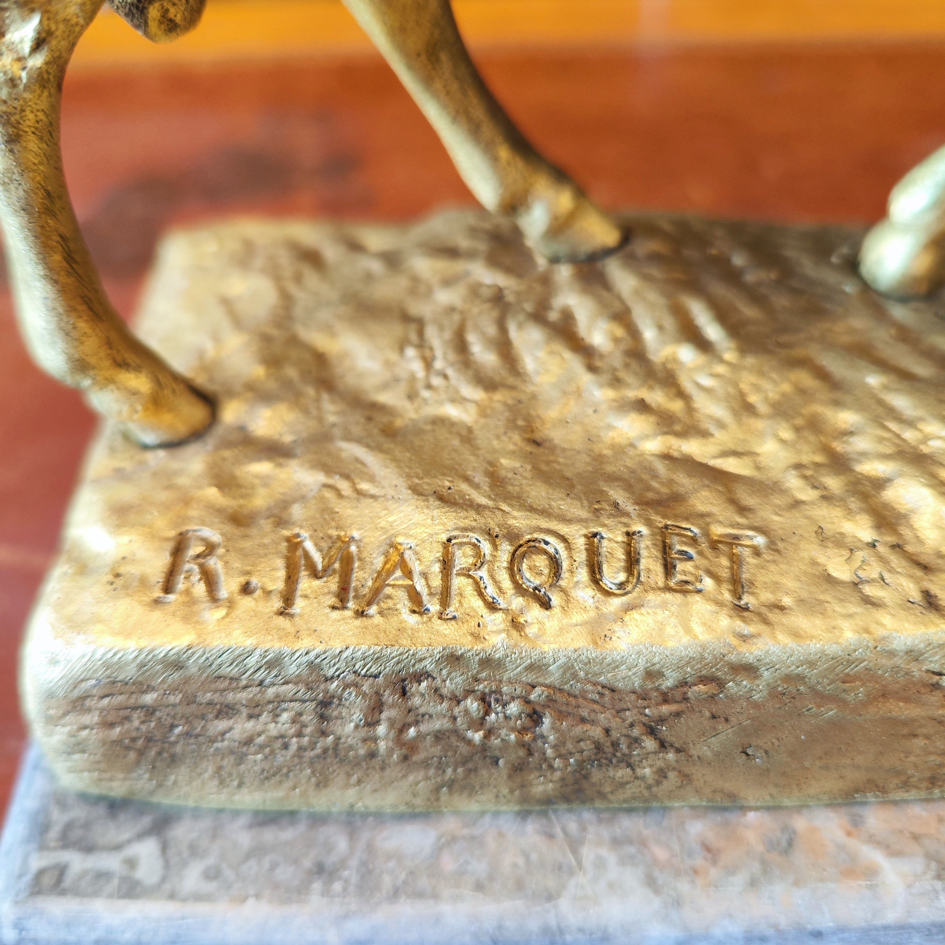 Escultura Oveja Francia "animaliers¨ Rene Paul Marquett. Francia SXIX