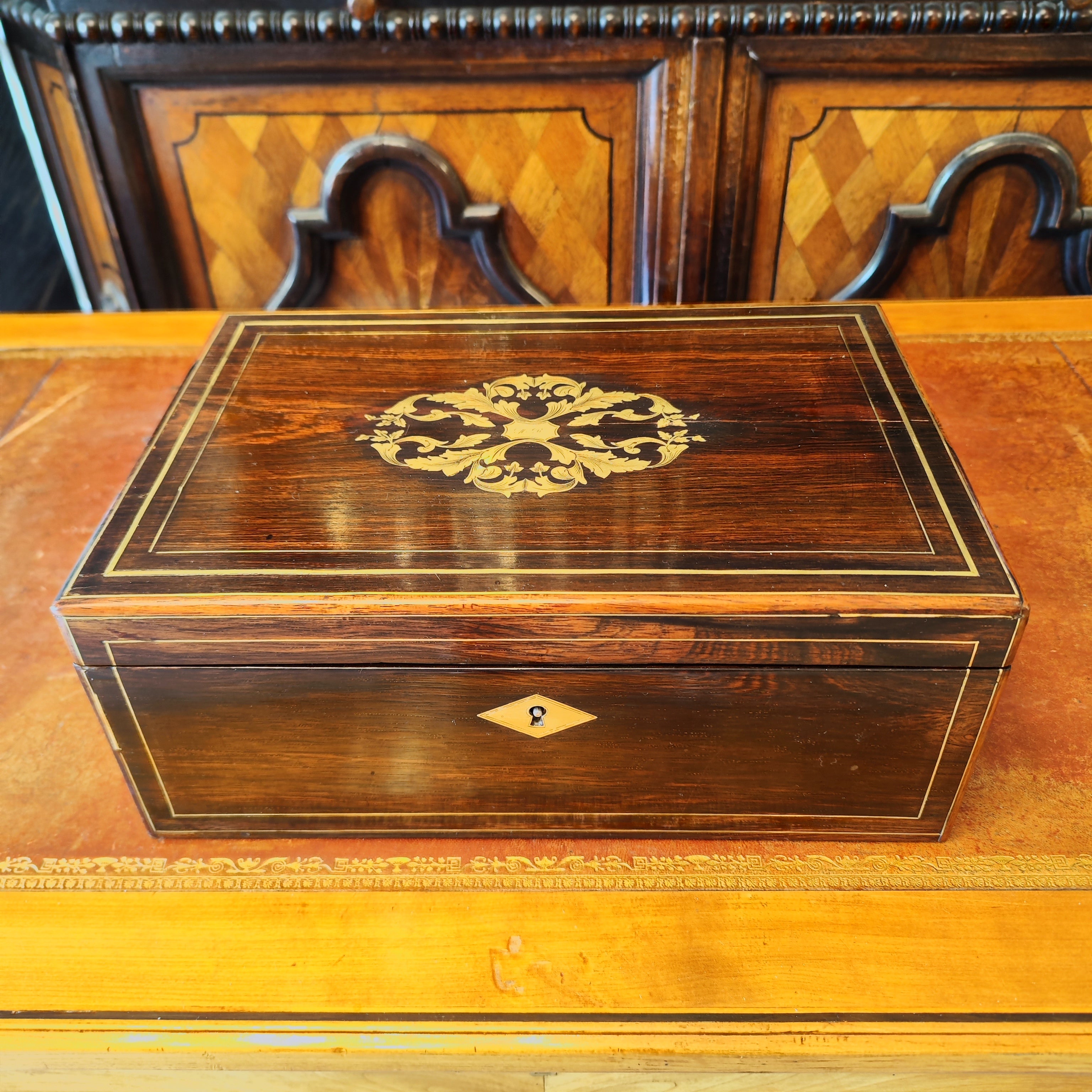 Escribanía de viaje Época Napoleón III. Francia SXIX