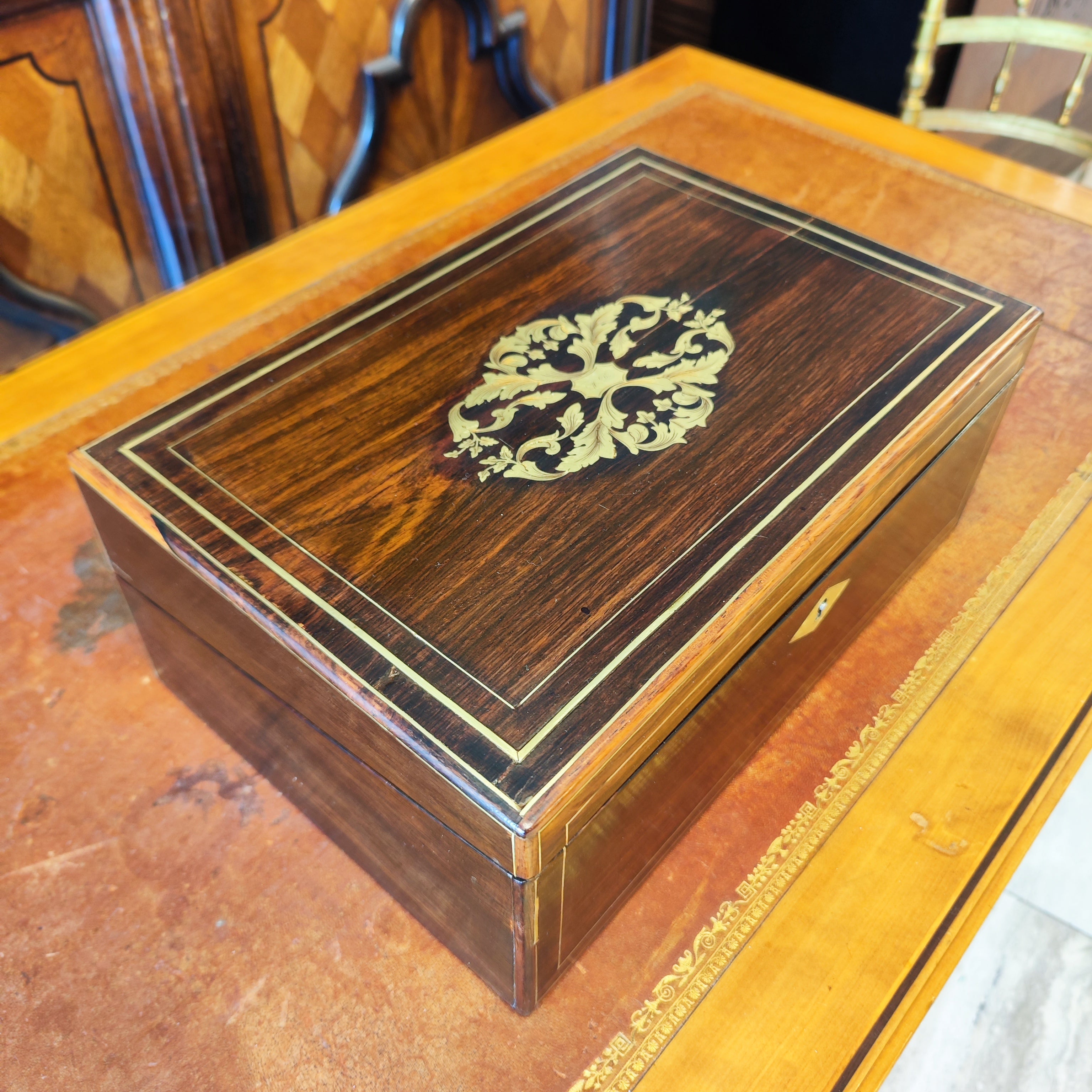 Escribanía de viaje Época Napoleón III. Francia SXIX