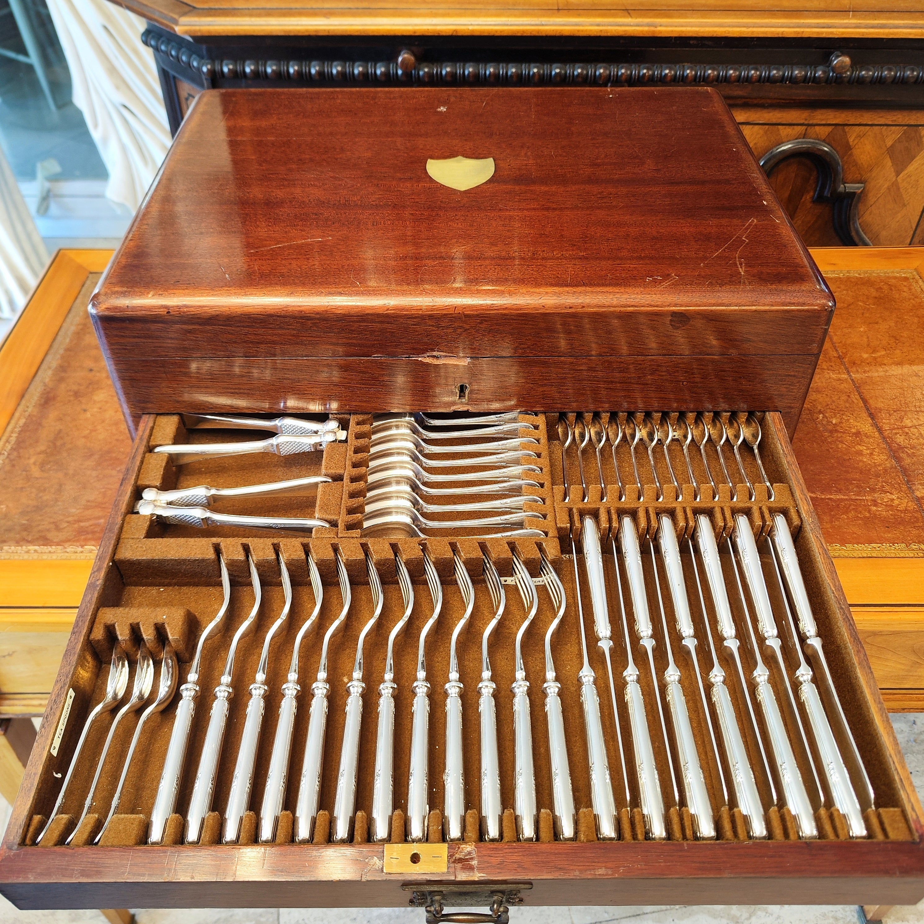 Espectacular cuchillería Inglesa Walk & Hall Sheffield de plaque. Londres SXX