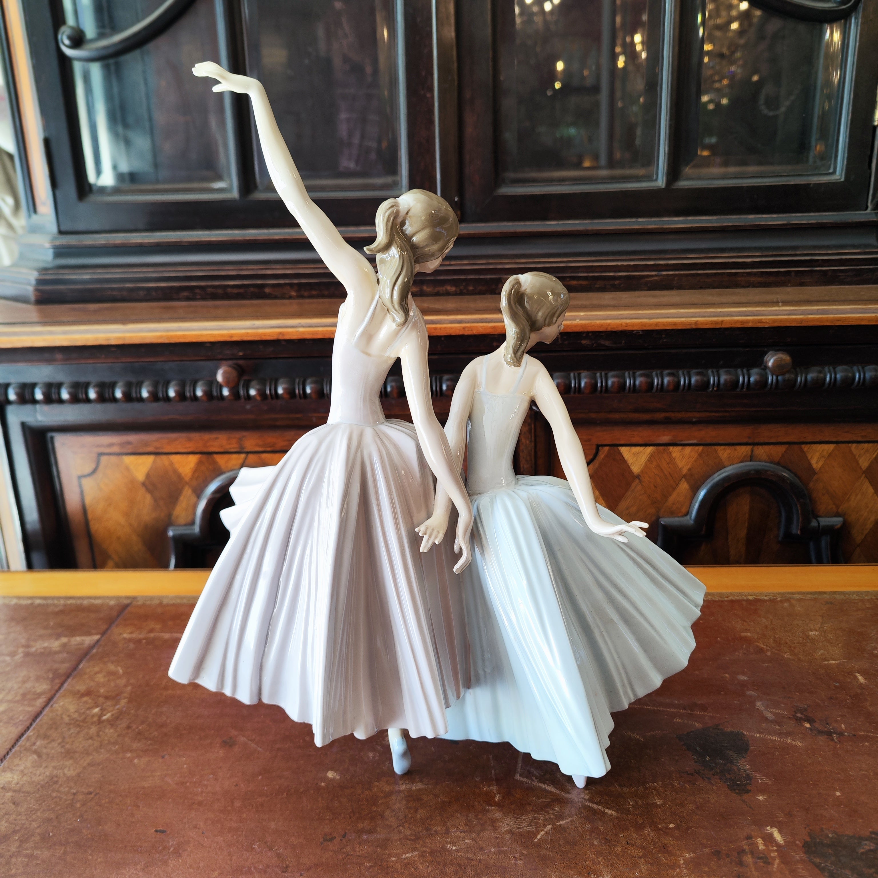 Par de bailarinas porcelana LLadro. España SXX