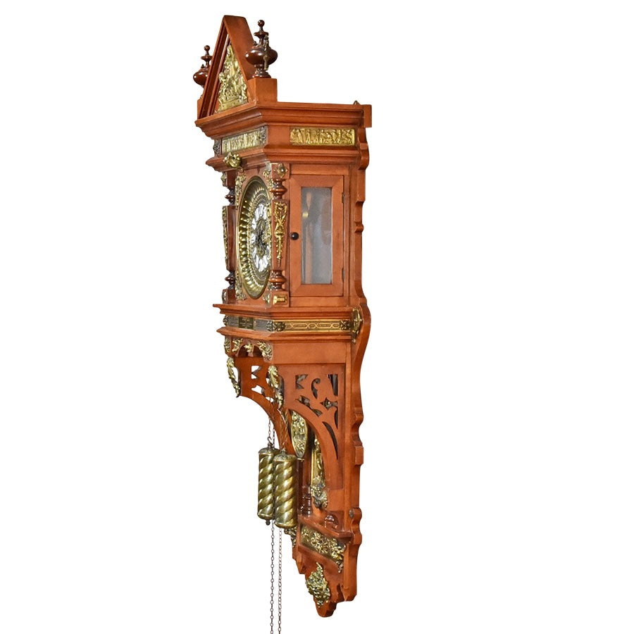 Espectacular reloj de pared Americano Ansonia. EE.UU siglo XIX