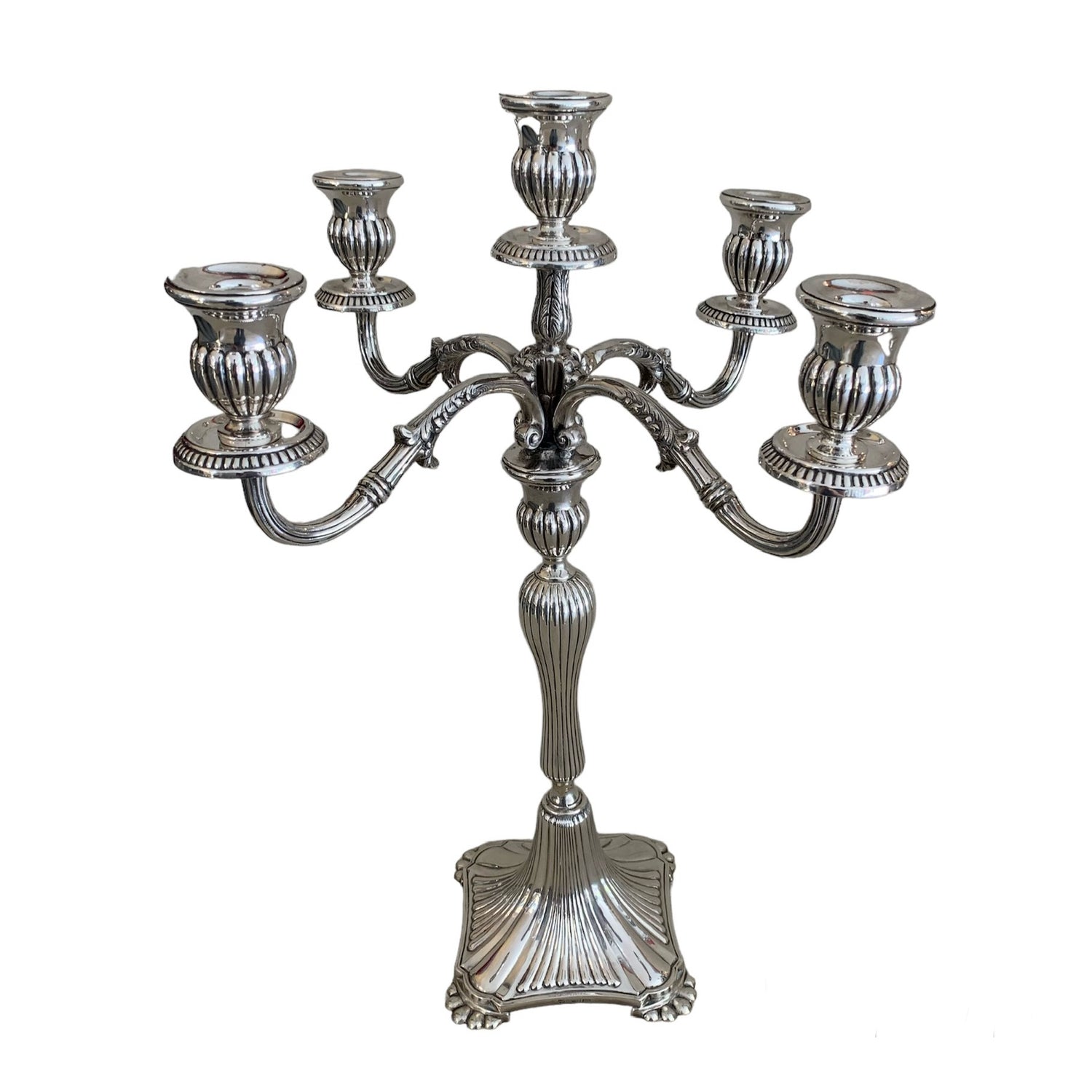 Par de candelabros portugueses SXX