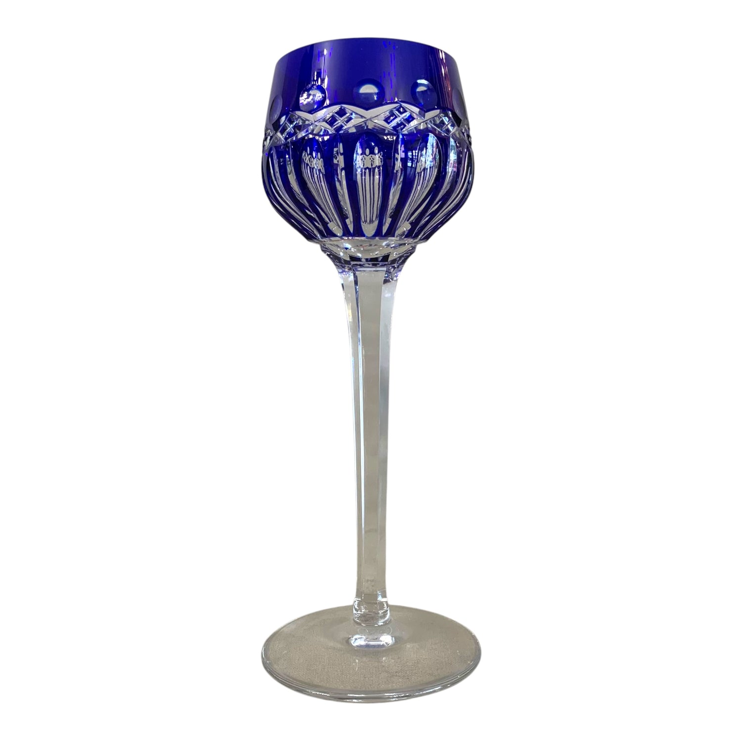 Juego de 6 copas cristal Saint Louis. Francia SXX