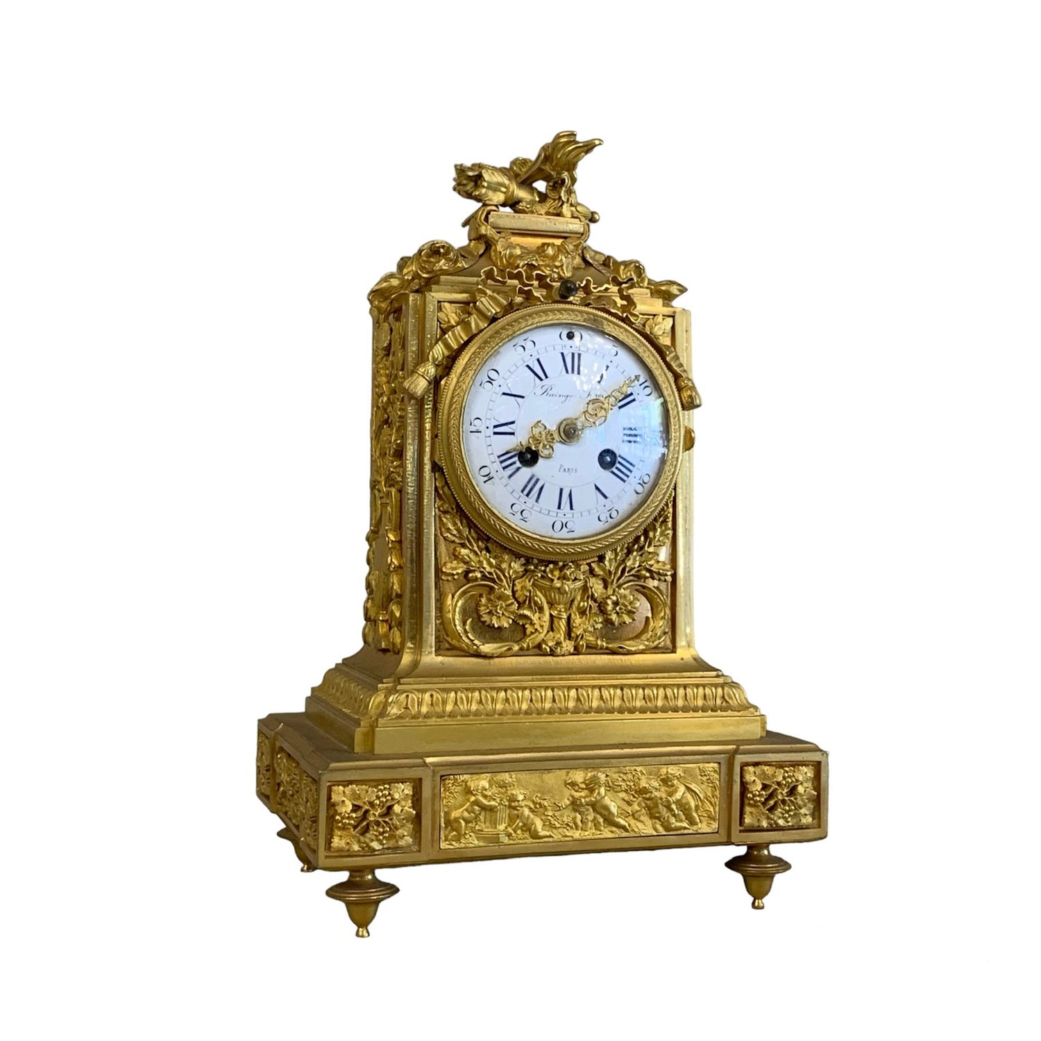 Reloj de bronce época Napoléon III