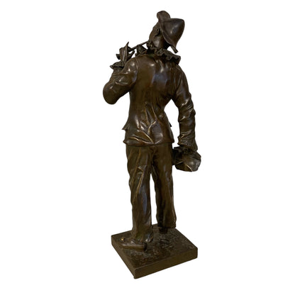 Figura bronce. Charles Anfrie. Francia SXIX