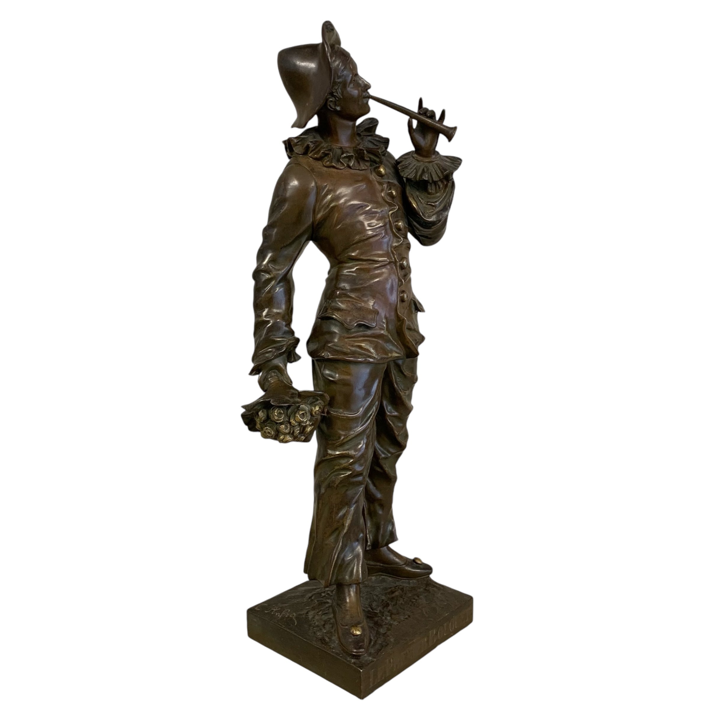 Figura bronce. Charles Anfrie. Francia SXIX