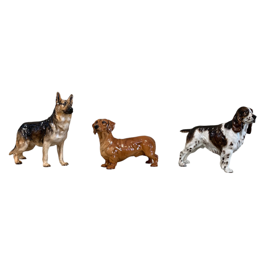 Perro firmado Royal Doulton. SXX (Valor unitario)