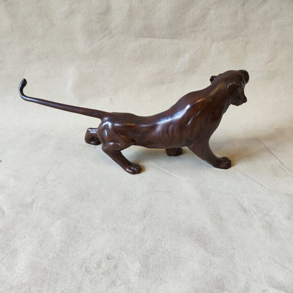 Tigre en bronce MEIJI JAPON. SXIX