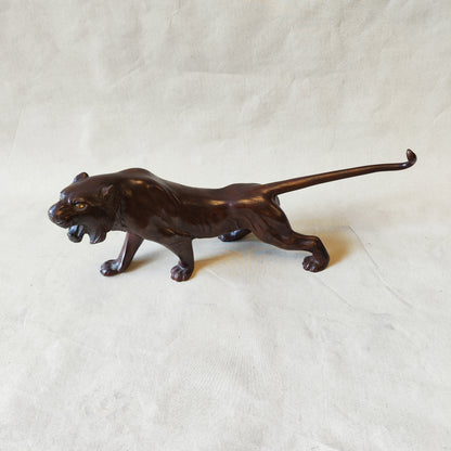 Tigre en bronce MEIJI JAPON. SXIX