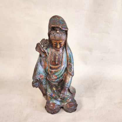 Figura cloissone japones. Época Meiji. SXIX