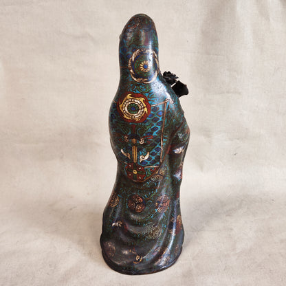 Figura cloissone japones. Época Meiji. SXIX