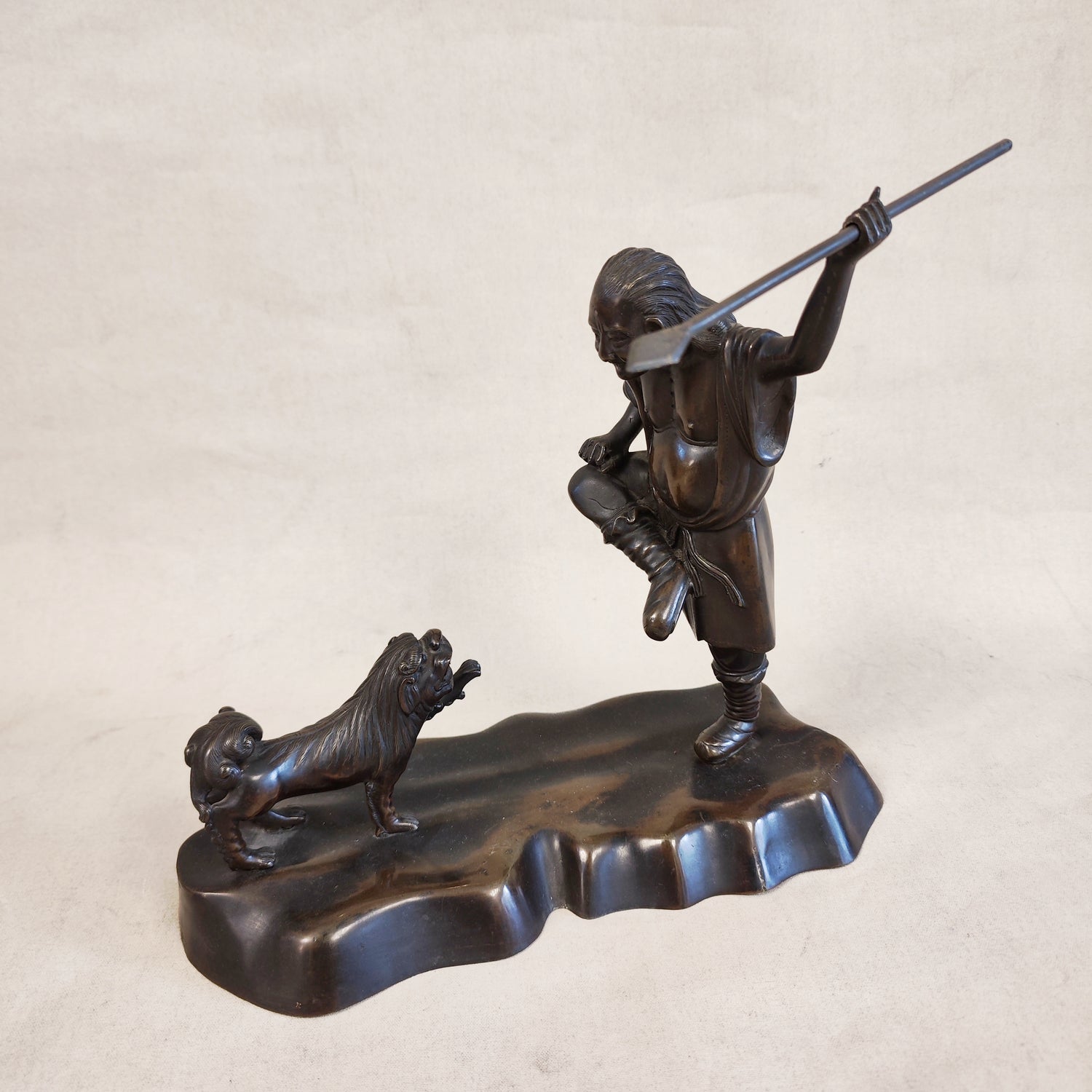 Bronce de quimera Meiji. SXIX