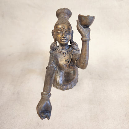 Bronce tailandes Apsara. SXIX