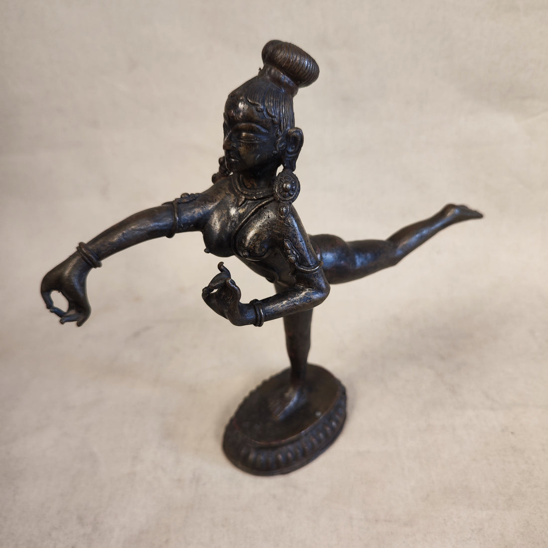 Bronce Tailandes Apsara. SXIX