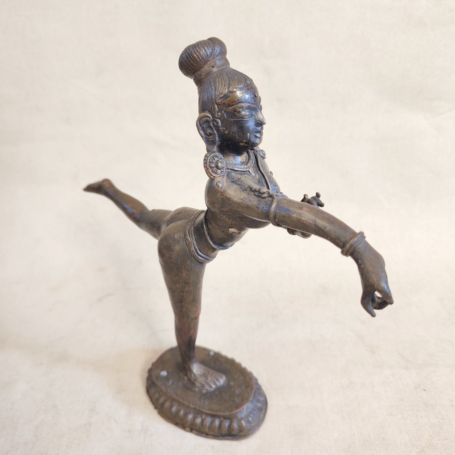 Bronce Tailandes Apsara. SXIX