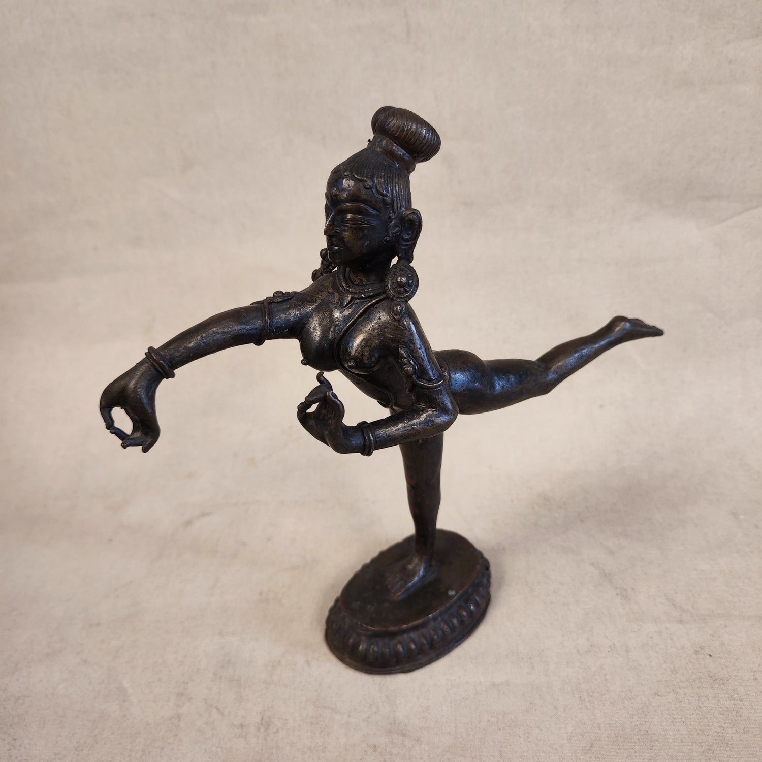 Bronce Tailandes Apsara. SXIX