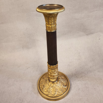Par de candelabros bronce época Napoleón III. Francia SXIX