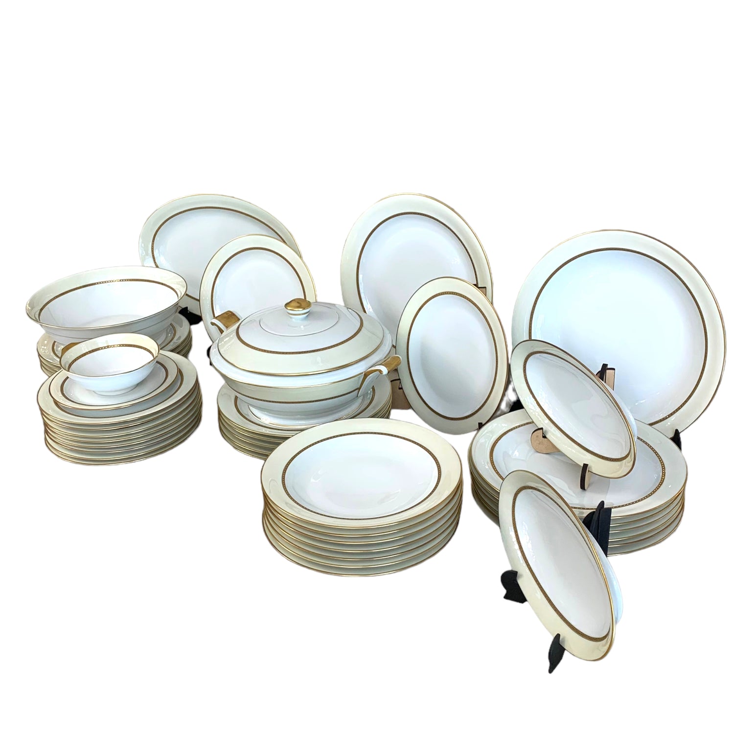 Vajilla de porcelana francesa Limoge "CHASTAGNER" SXX