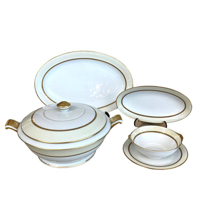 Vajilla de porcelana francesa Limoge "CHASTAGNER" SXX