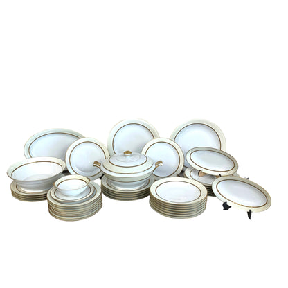 Vajilla de porcelana francesa Limoge "CHASTAGNER" SXX