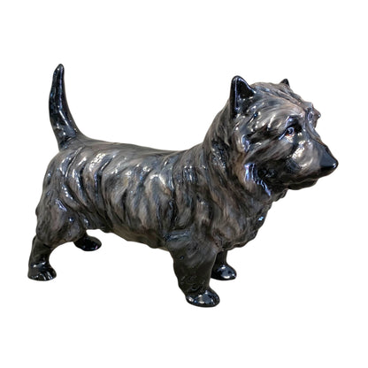 Perro de porcelana inglesa Royal Doulton. SXX