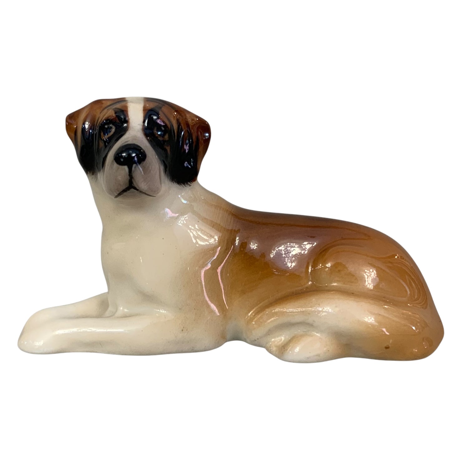 Perro miniatura porcelana inglesa Royal Doulton. SXX