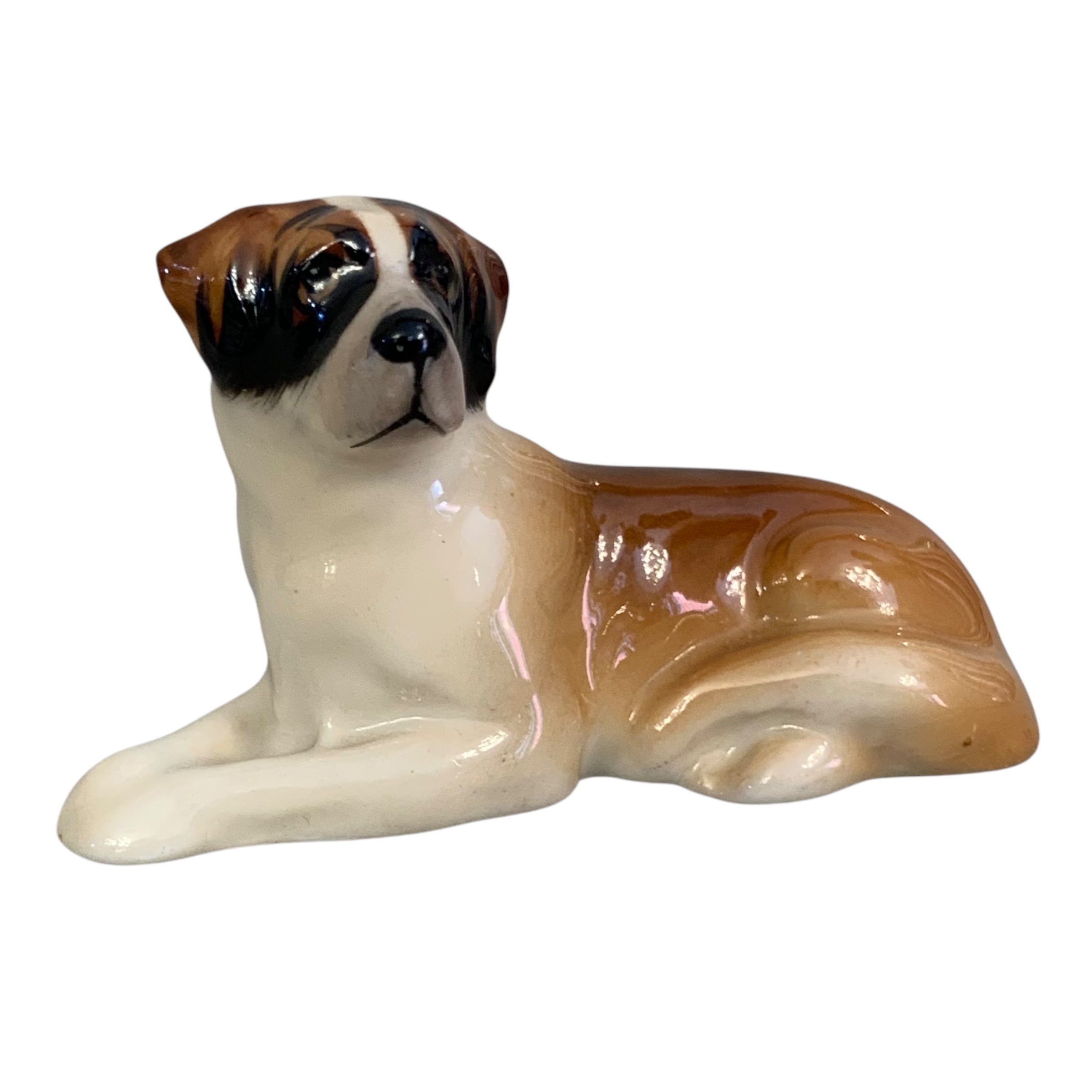 Perro miniatura porcelana inglesa Royal Doulton. SXX