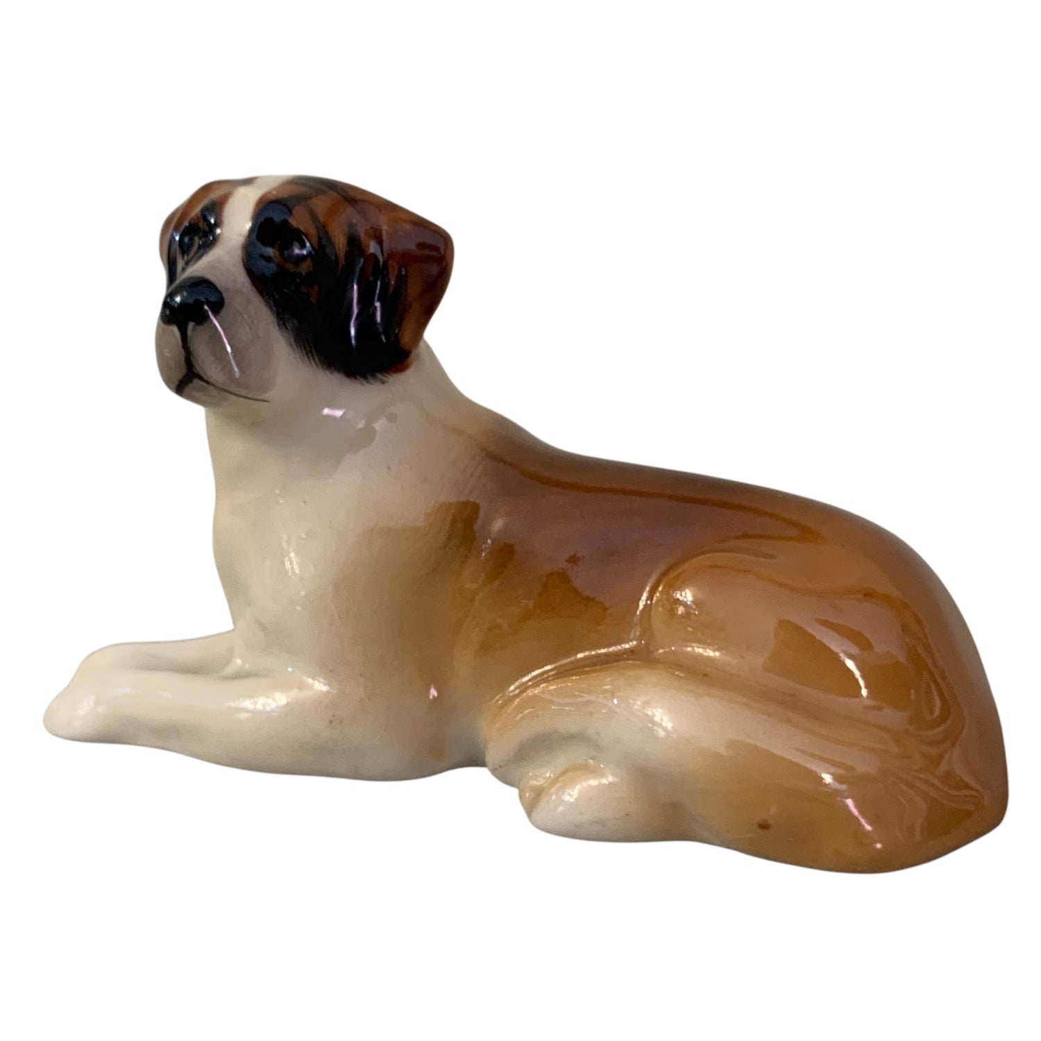 Perro miniatura porcelana inglesa Royal Doulton. SXX