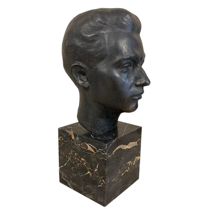 Busto en bronce. Guillaume Dumont (1889- 1950) Bélgica