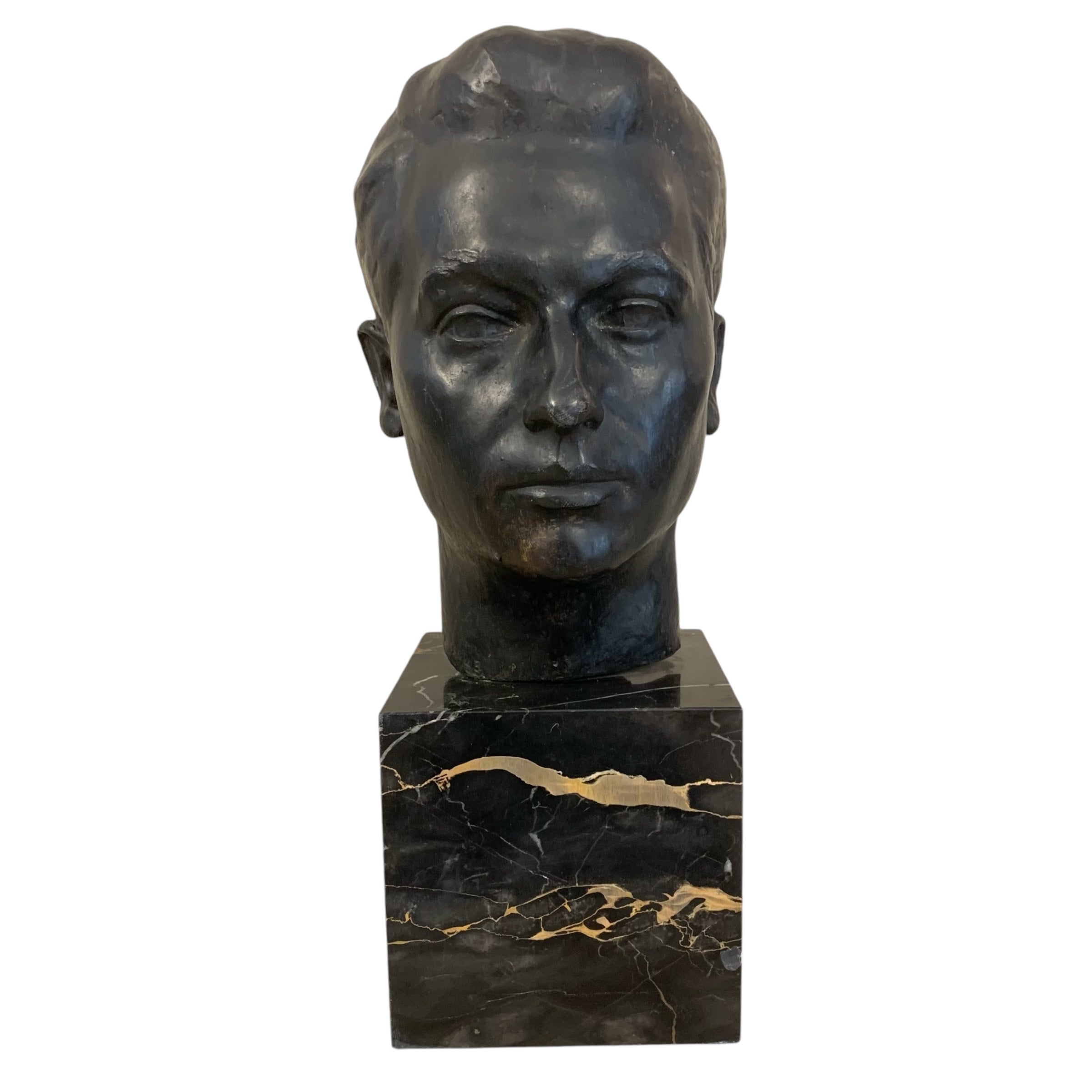 Busto en bronce. Guillaume Dumont (1889- 1950) Bélgica