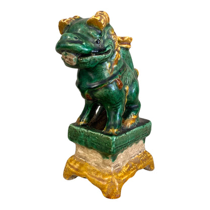 Par de leones de palacio. Dinastia Ming. SXVII