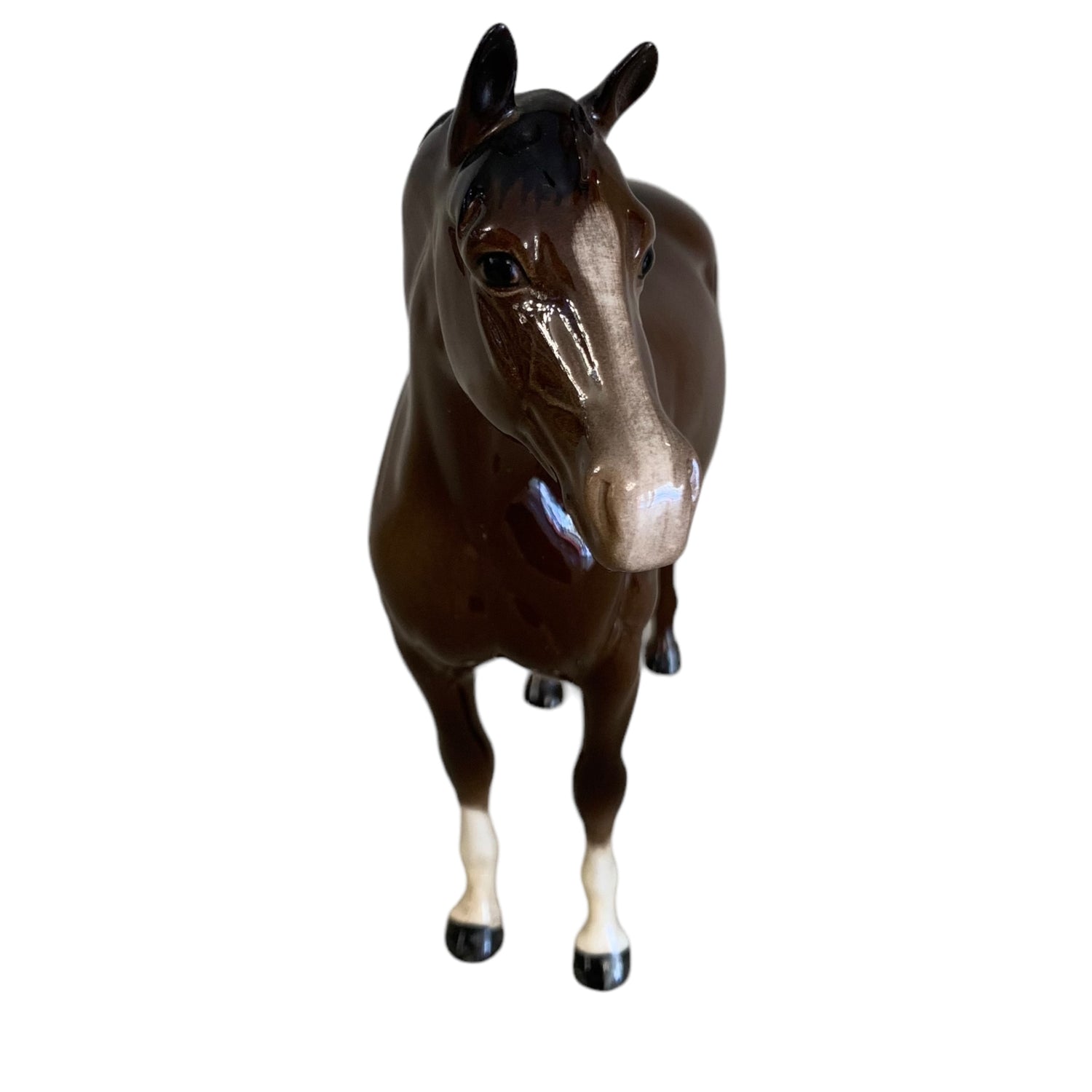 Caballo de porcelana inglesa Beswick. SXX