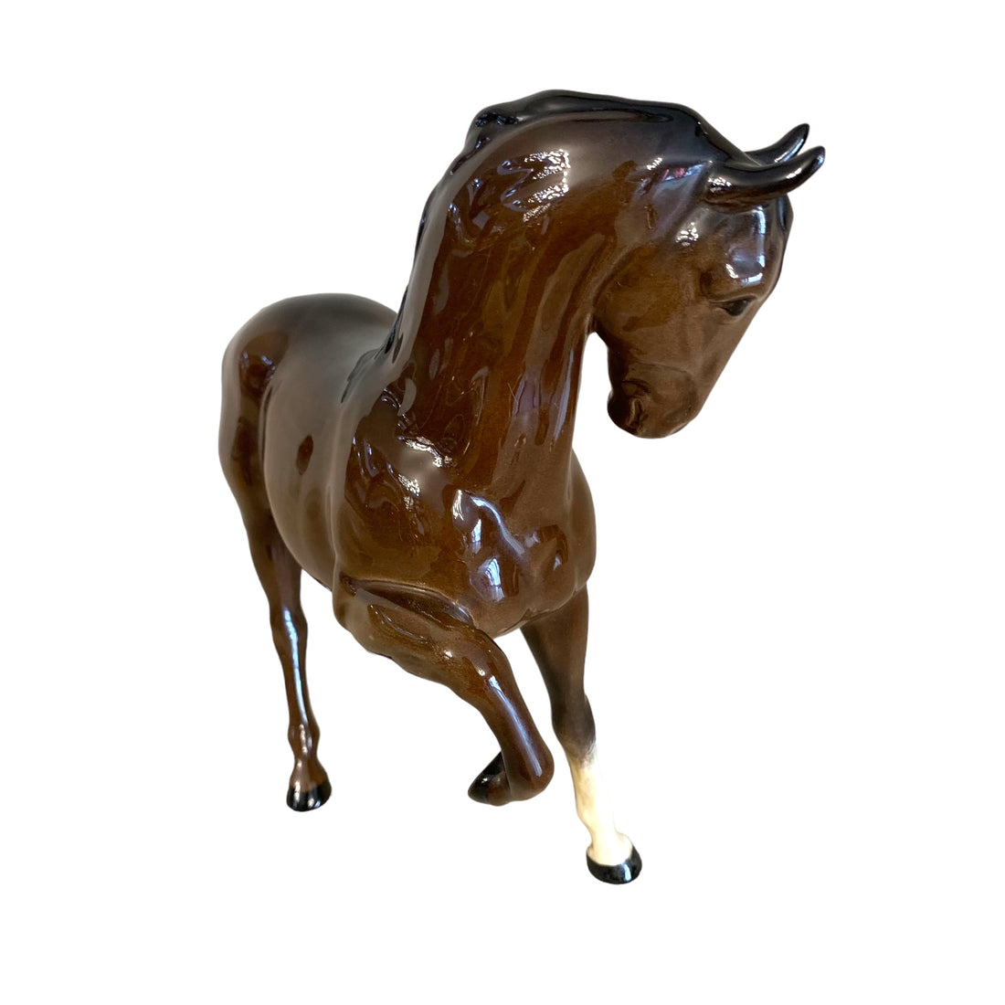 Caballo de porcelana inglesa Royal Doulton. SXX