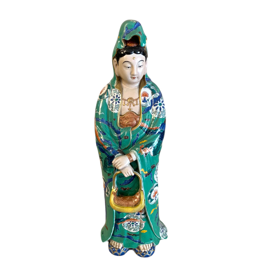Dama de la corte japonesa con kimono. SXIX Meiji