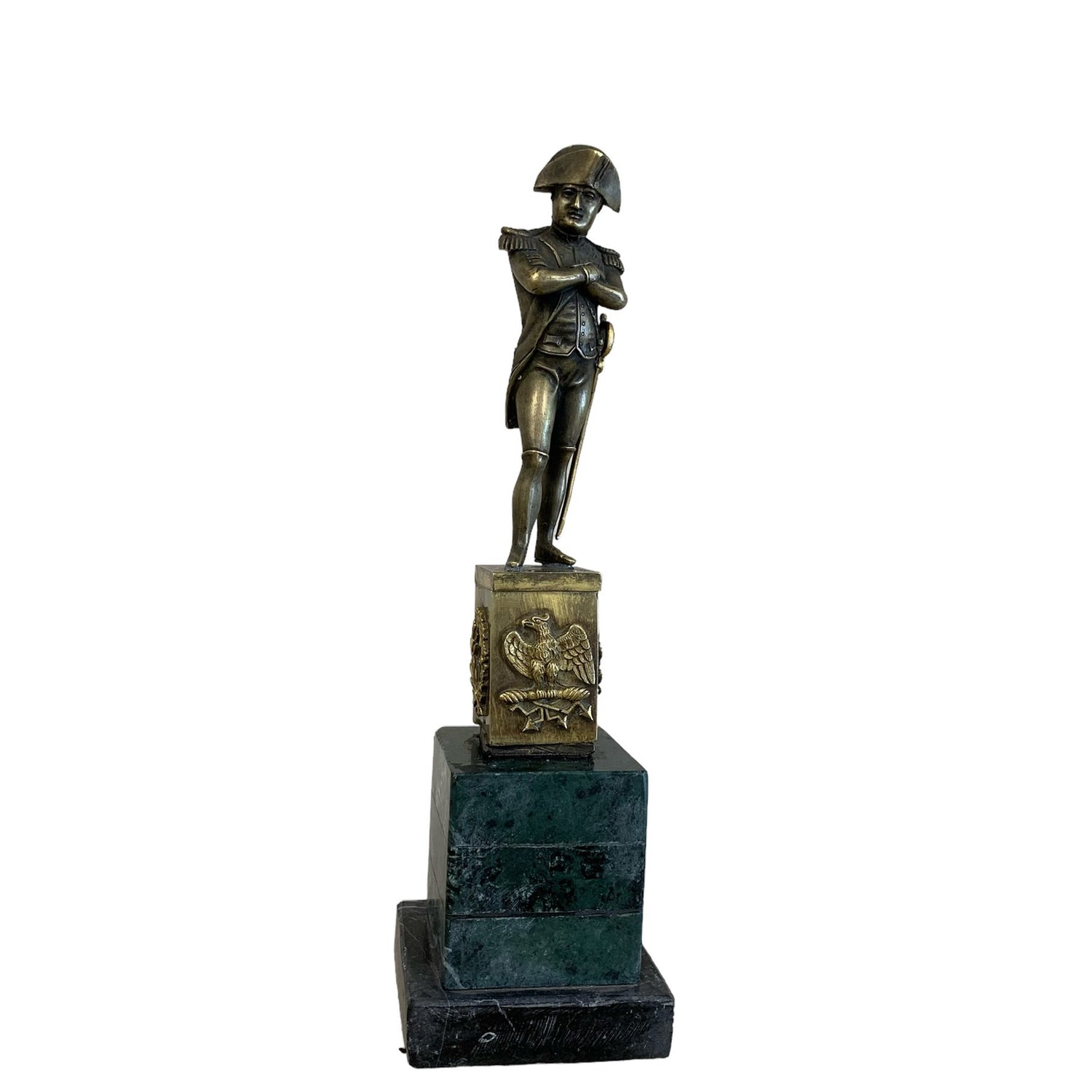 Figura de Napoleón de bronce SXIX (Valor unitario)