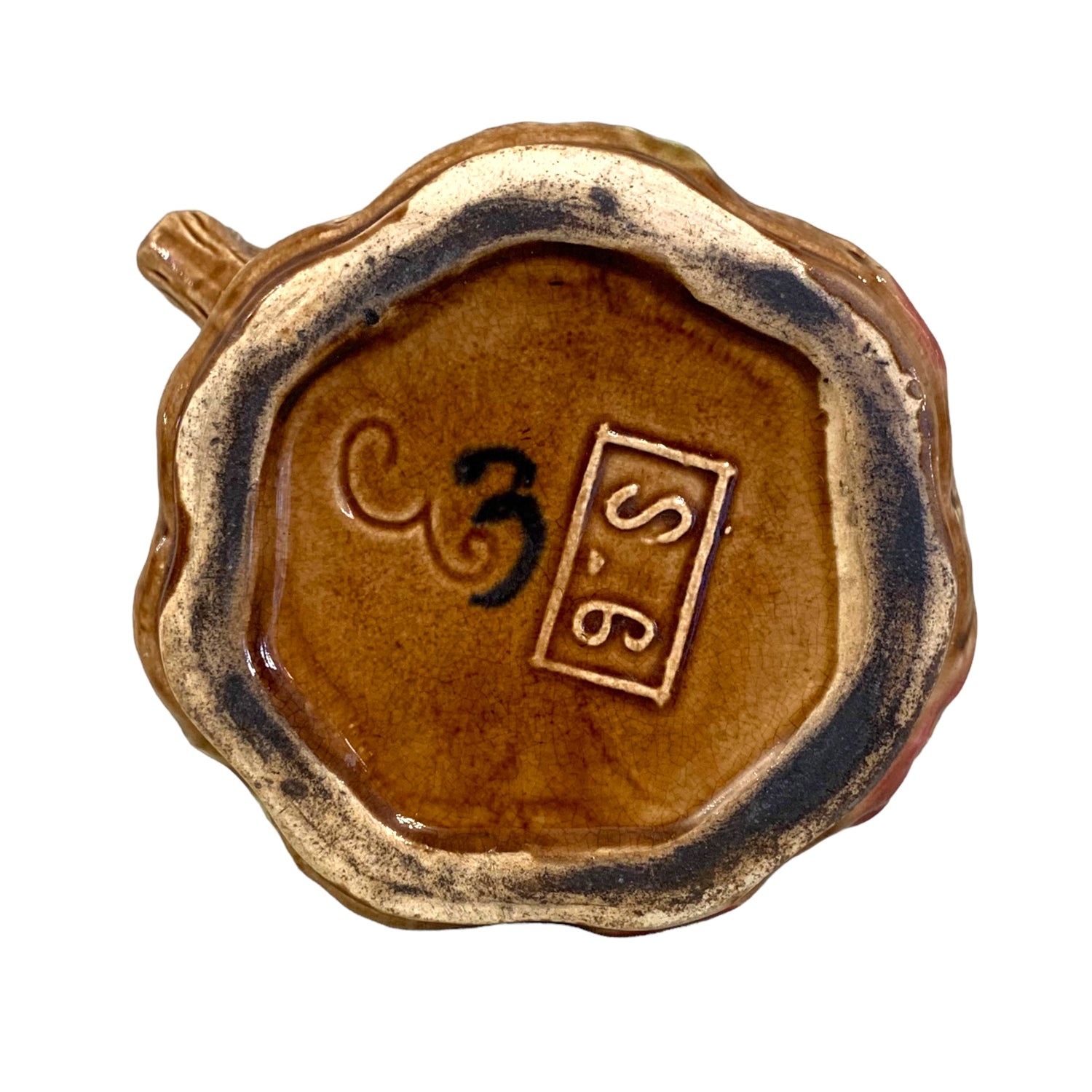 Jarra para vino de mayólica. SXIX