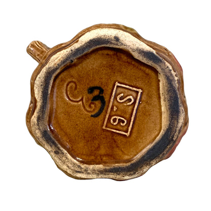 Jarra para vino de mayólica. SXIX