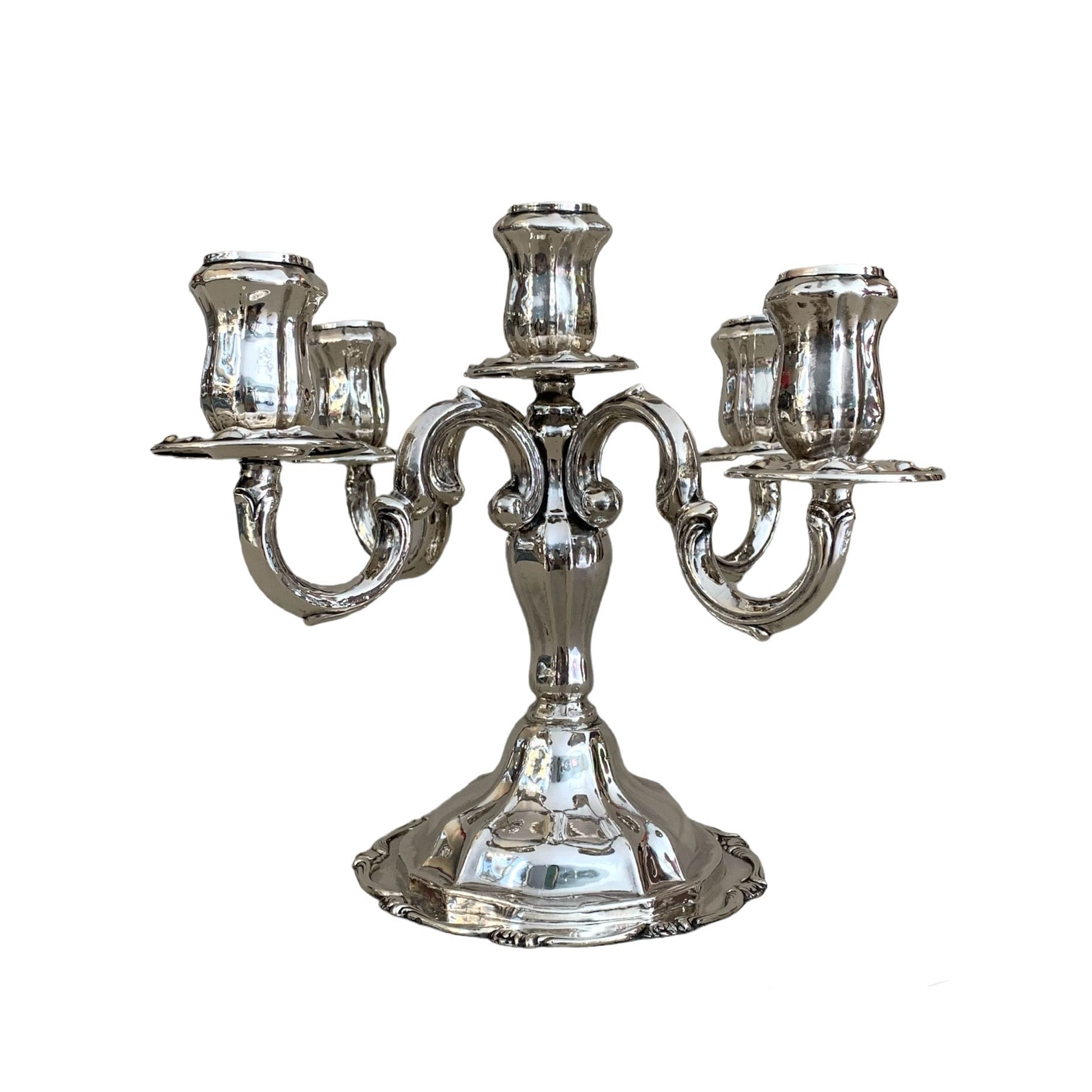 Candelabro plata Camusso SXX