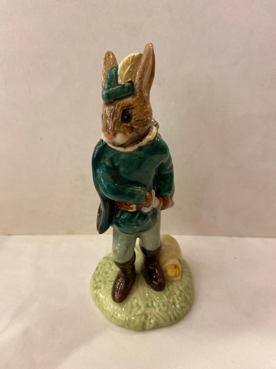 Royal Doulton BunnyKins &quot; Robin Hood&quot;. Año 2000