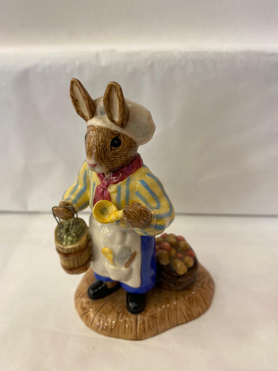 Royal Doulton BunnyKins &quot;. Año Ship Cook&quot; Año 2003