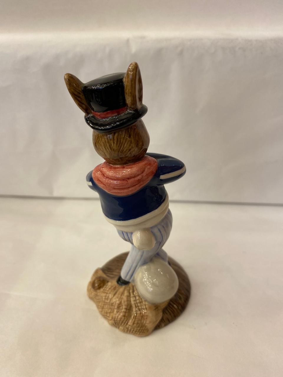 Royal Doulton BunnyKins &quot;Hornpiper&quot;. Año 2003