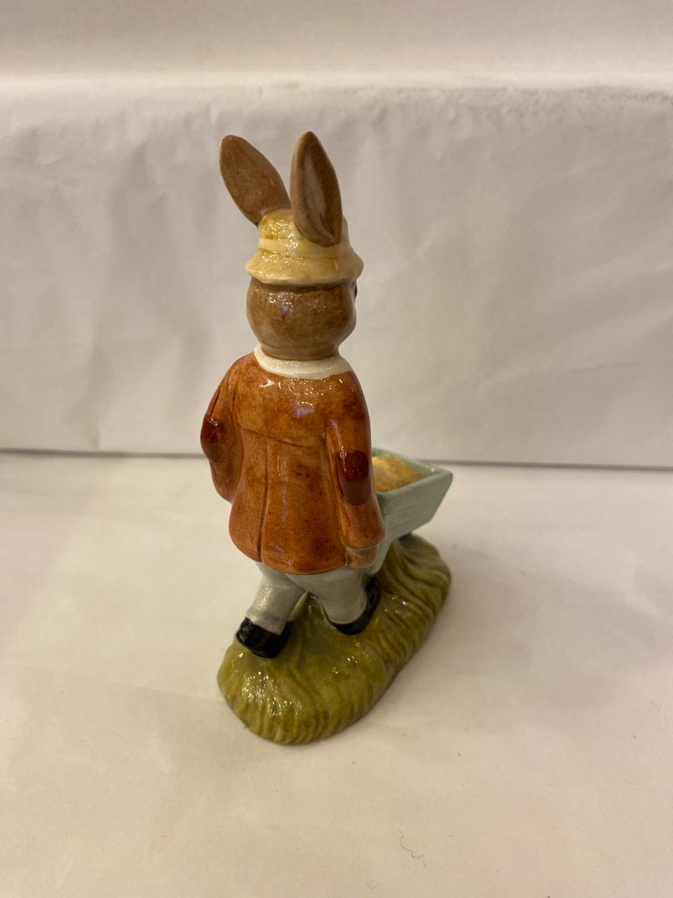 Royal Doulton BunnyKins &quot;Gardener&quot;. Año 1995