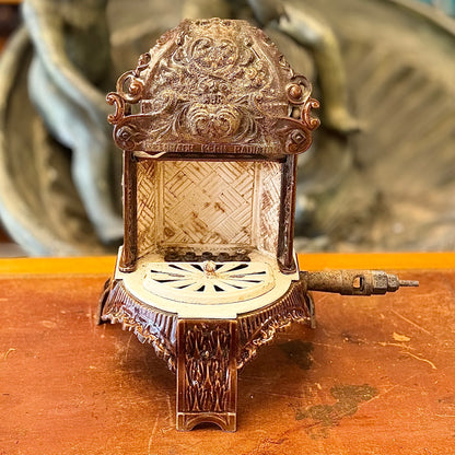 Estufa a gas Art-Nouveau inglesa Welsbach Kern. Inglaterra SXX