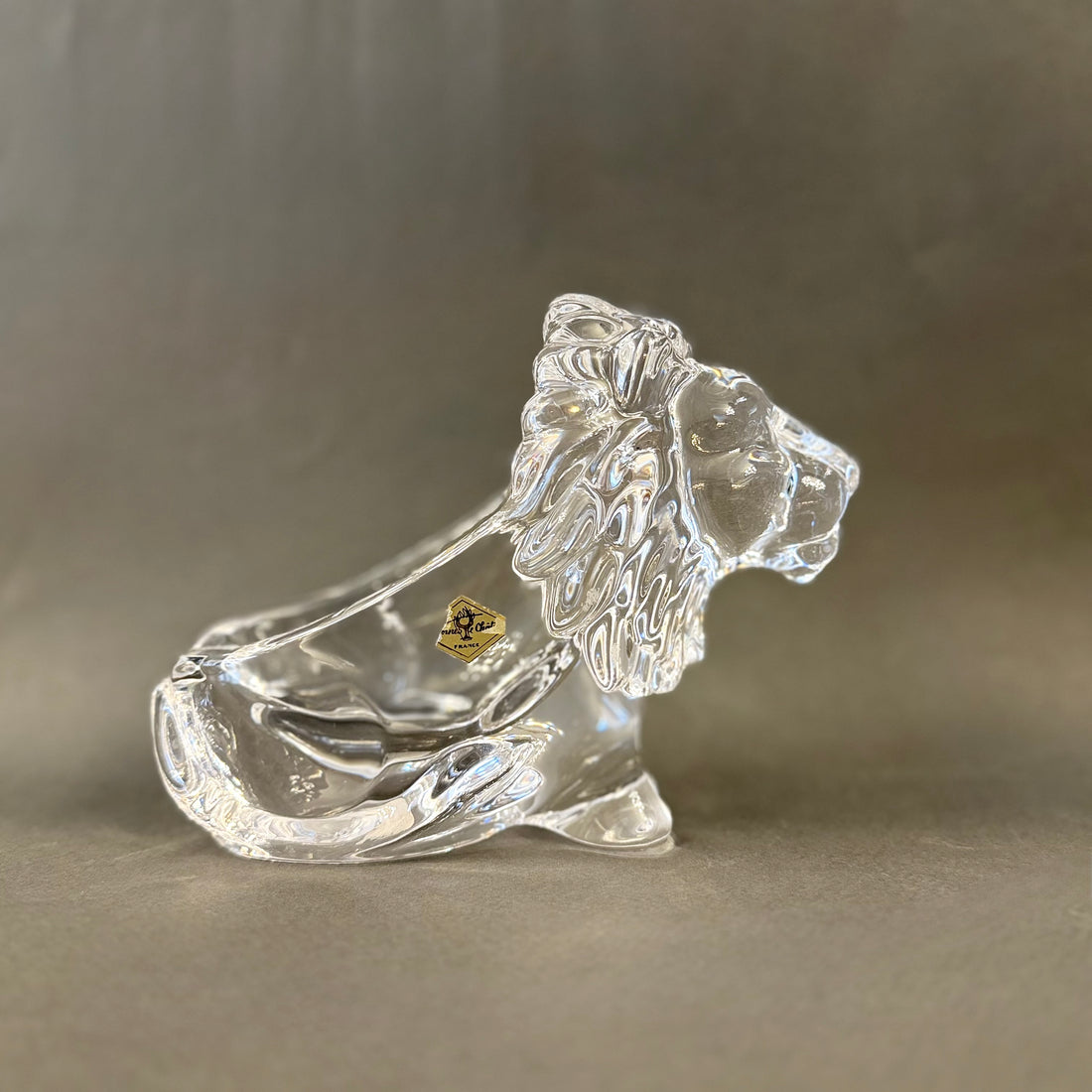 Leon de cristal frances Vannes-le-Chatel. Francia SXX