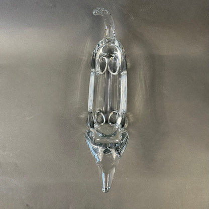 Perro salchicha de cristal francés Vannes-le-Chatel . Francia SXX